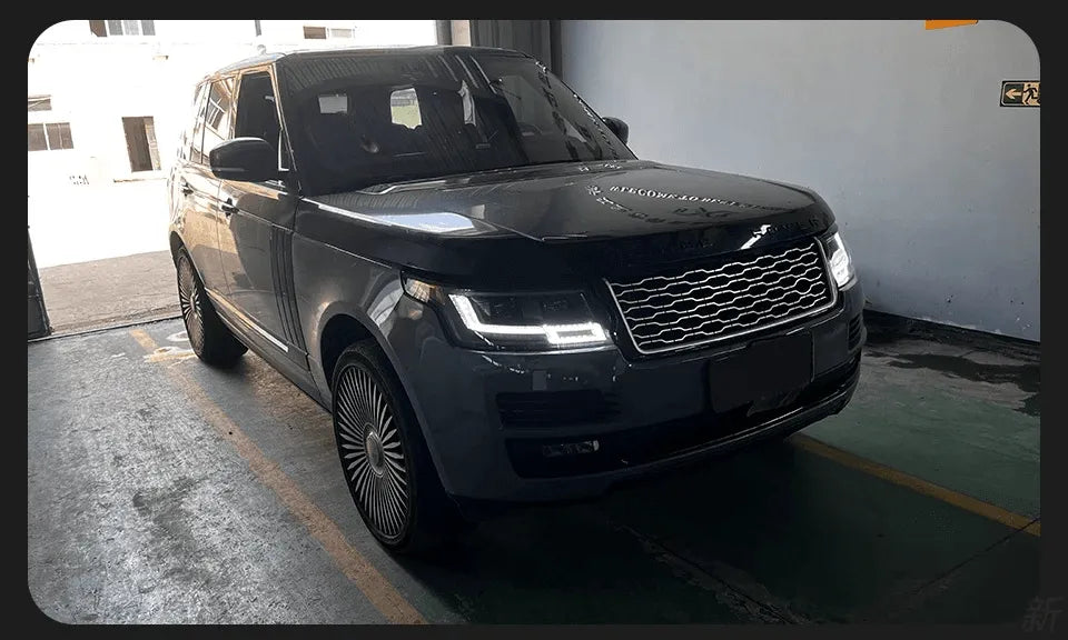 Lampy Przednie do Range Rover LED z DRL i Dynamicznym Sygnałem (2014-2017) - Multigenus