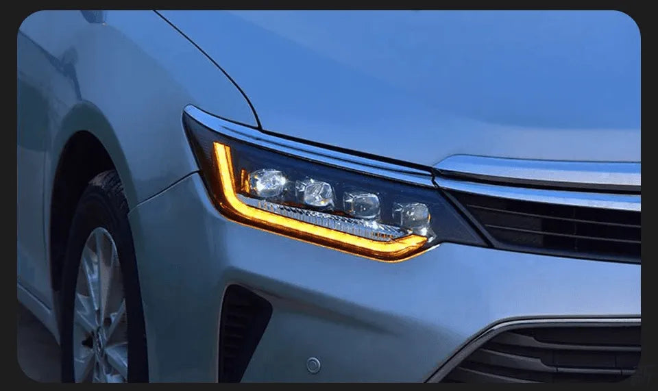 Lampy przednie do Toyota Camry 2015-2017 V55 - Reflektor LED z funkcją DRL, soczewką LED - Multigenus