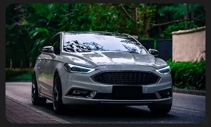 Lampy przednie Ford Mondeo 2017 - 2020 Fusion Reflektory LED Dynamiczny sygnał Animacja DRL Bi-Xenon - Multigenus