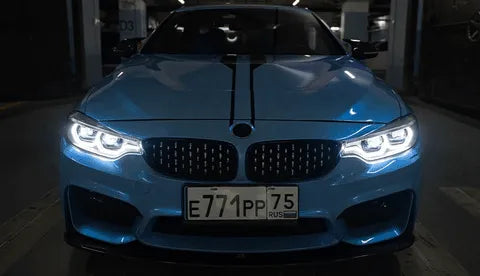 Lampy przednie LED do BMW F32 F36 F80 F33 Projekcja laserowa DRL dynamiczny sygnał świetlny - Multigenus