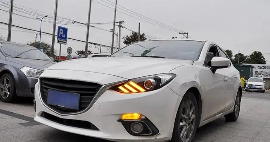 Lampy przednie LED Mazda 3 2014-2016 Axela Mustang-DesignDRL Hid Bi Xenon - Multigenus