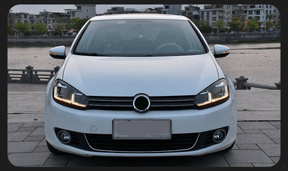 VW Golf 6 Bi Xenon LED Scheinwerfertausch und Lampenwechsel
