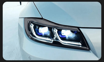 Lampy samochodowe do BMW E90 (2005-2012) - 320i 318i 323i Seria 3 - Reflektory LED DRL, Hid Bi Xenon - Multigenus