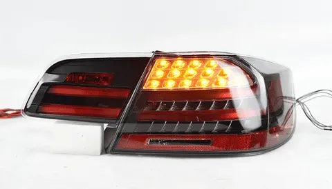 Lampy Samochodowe do BMW E92: Tylne tył LED 2006-2012 M3 325i 330i Coupe z Oświetleniem Dziennym LED, Sygnałem, Hamulcem i Wstecznym - Multigenus