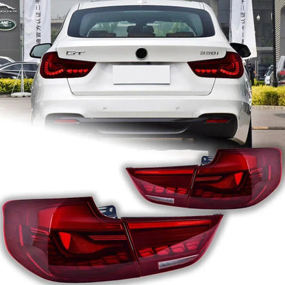 Lampy samochodowe do BMW F34 (2013-2018) - Seria 3 GT - 318i 320i 325i 330i dzienne DRL i sygnałem - Multigenus