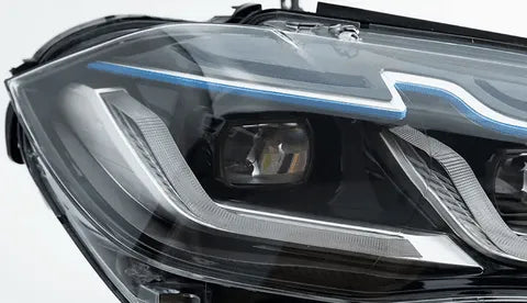 Lampy samochodowe do BMW X5 (2014-2018) - F15 F16 - Reflektory LED z lampami przednimi X6 LED DRL i sygnałem - Multigenus