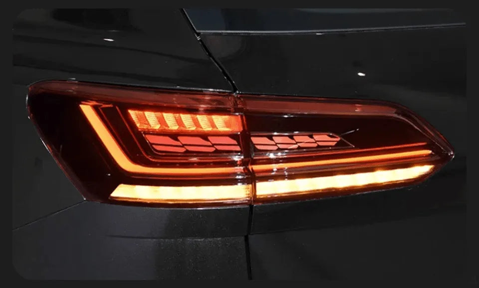 Lampy samochodowe do VW Volkswagen Touareg (2019-2023) z lampą dzienne DRL, dynamicznym sygnałem i światłem cofania - Multigenus