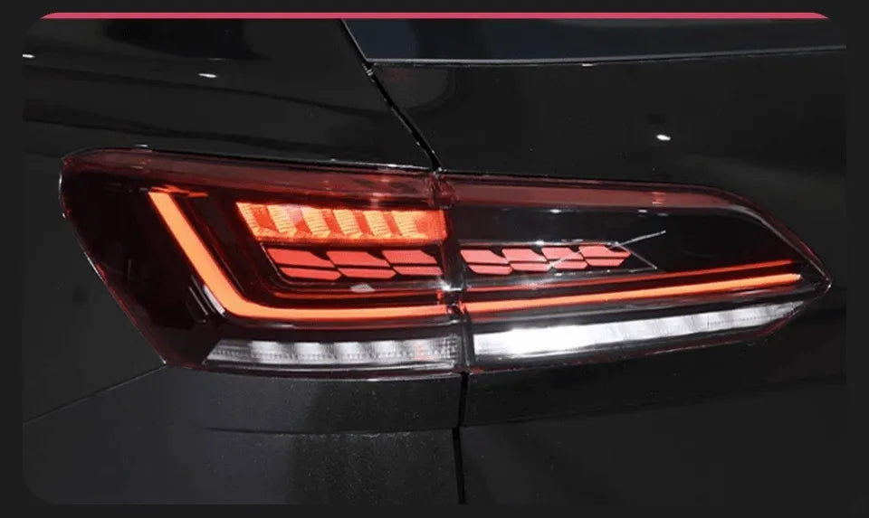 Lampy samochodowe do VW Volkswagen Touareg (2019-2023) z lampą dzienne DRL, dynamicznym sygnałem i światłem cofania - Multigenus