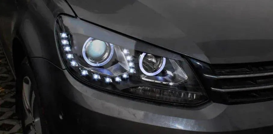 Lampy Samochodowe LED do VW Touran 2010-2015 - Przednie Reflektory Bi-Xenon, DRL, HID - Multigenus