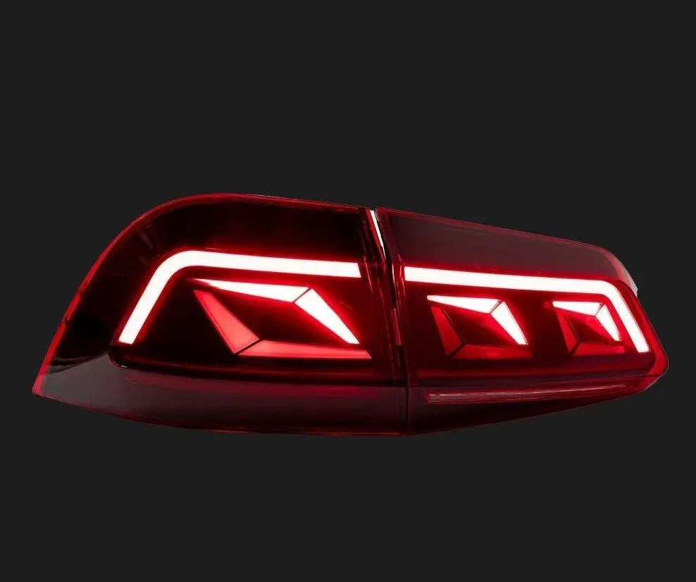 Lampy Tylne LED do VW Touareg 2011 - 2017 z DRL, Sygnał Dynamiczny i Cofania tył - Multigenus