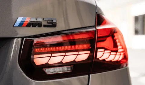 Lampy Tylne BMW F30 LED w Designie M4 z DRL i Sygnałem (2013-2018) - Multigenus