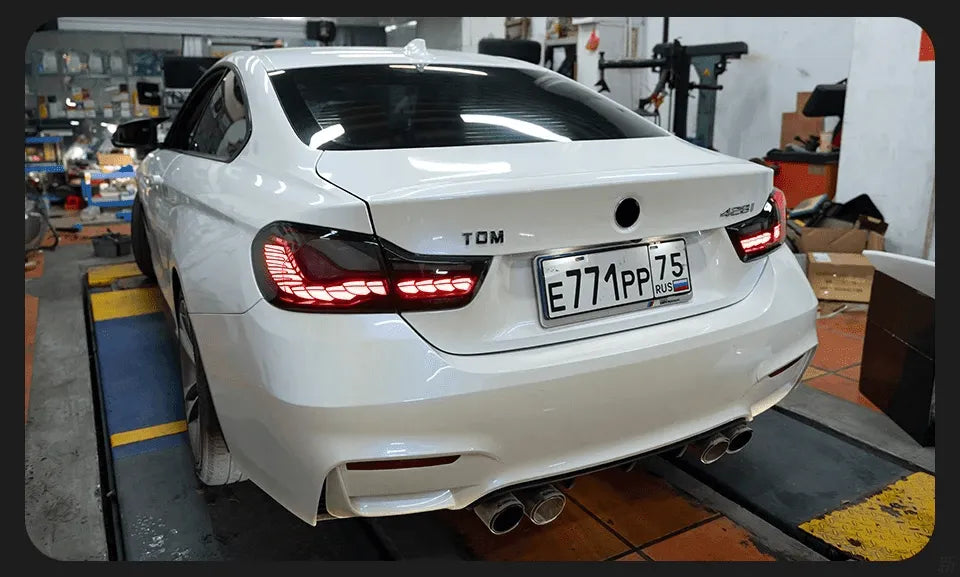 Lampy tylne dla BMW F32/F36, 2012 - 2019, F82 M4 GTS LED z sygnałami dynamicznymi - Multigenus