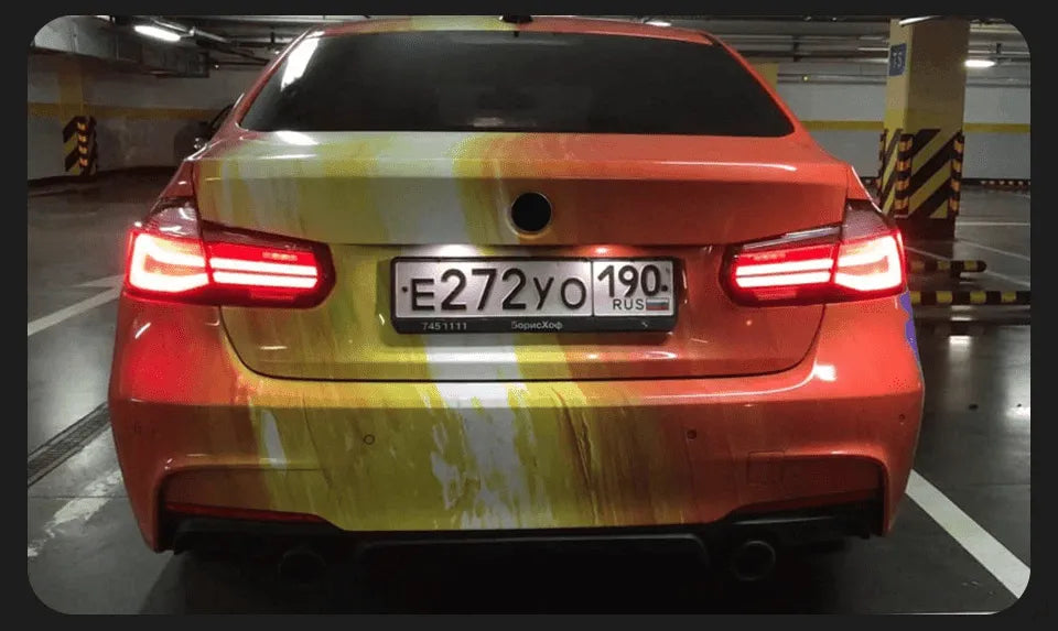 Lampy tylne do BMW F30 reflektory 2013 - 2018 F35 LED DRL z sygnałem hamowania i cofania - Multigenus