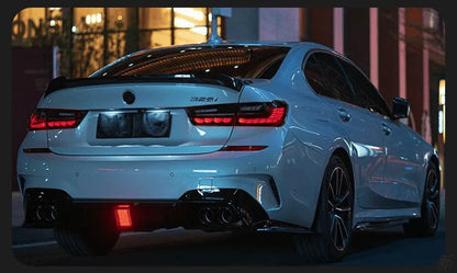 Lampy Tylne do BMW G20 LED w Stylizacji GTS z DRL i Dynamicznym Sygnałem (2019-2021) 320i 325i 330i G28 - Multigenus