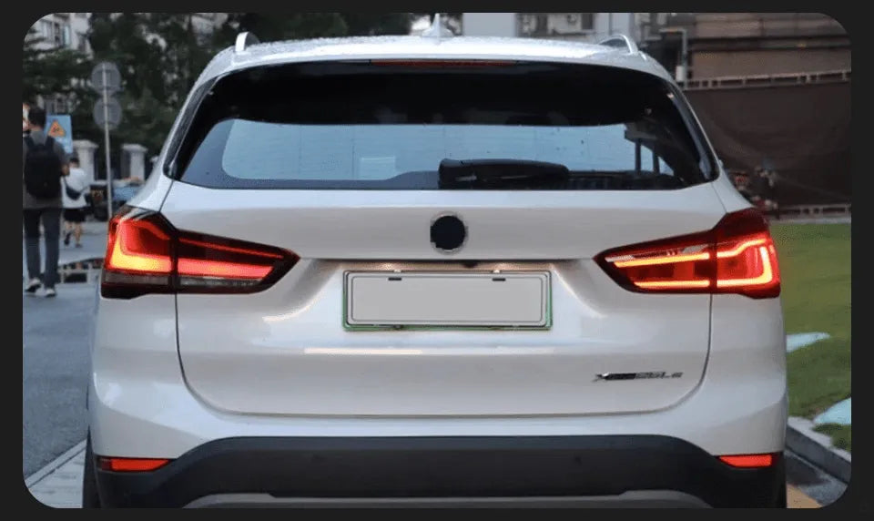 Lampy Tylne do BMW X1 LED z DRL, Dynamicznym Sygnałem i Cofaniem (2017-2021) F48 - Multigenus