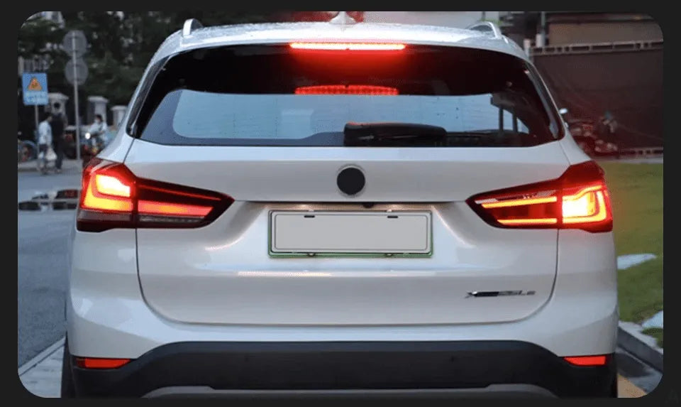 Lampy Tylne do BMW X1 LED z DRL, Dynamicznym Sygnałem i Cofaniem (2017-2021) F48 - Multigenus