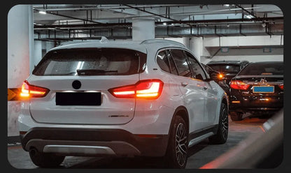 Lampy Tylne do BMW X1 LED z DRL, Dynamicznym Sygnałem i Cofaniem (2017-2021) F48 - Multigenus