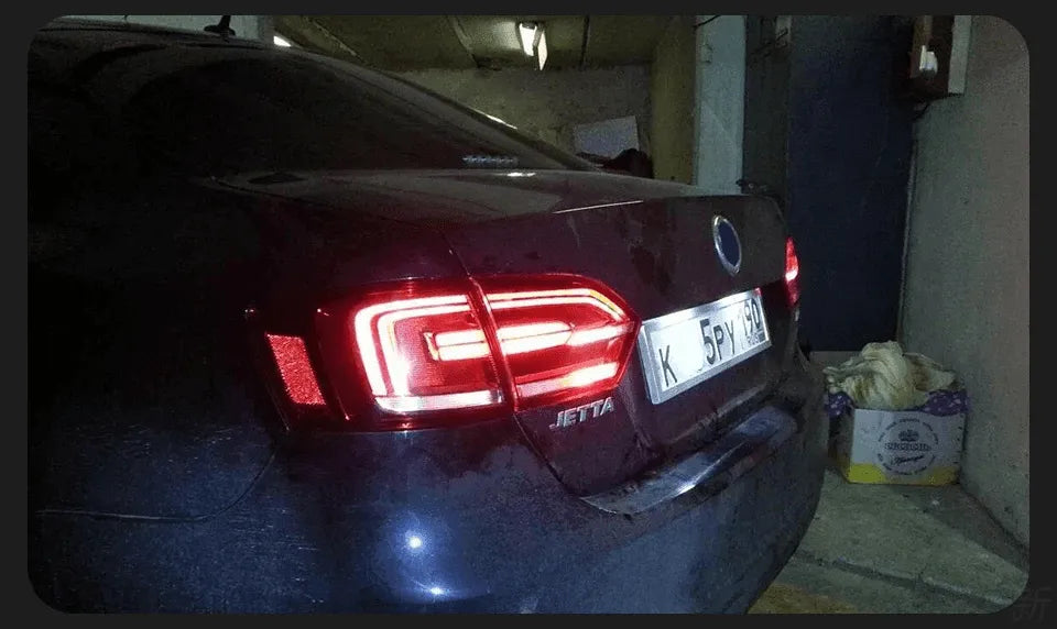 Lampy tylne do Jetty - Światła tylne LED 2011 - 2014 Jetta Mk6 DRL - Multigenus