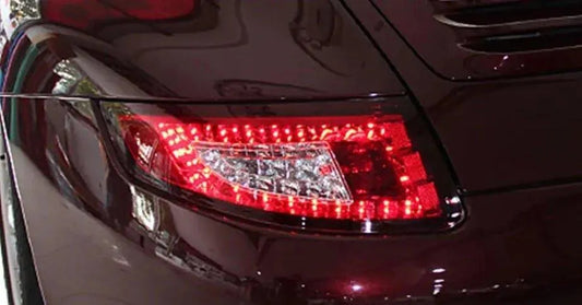 Lampy tylne do Porsche 997 2005-2008 - LED z funkcją DRL, hamulca i cofania - Multigenus