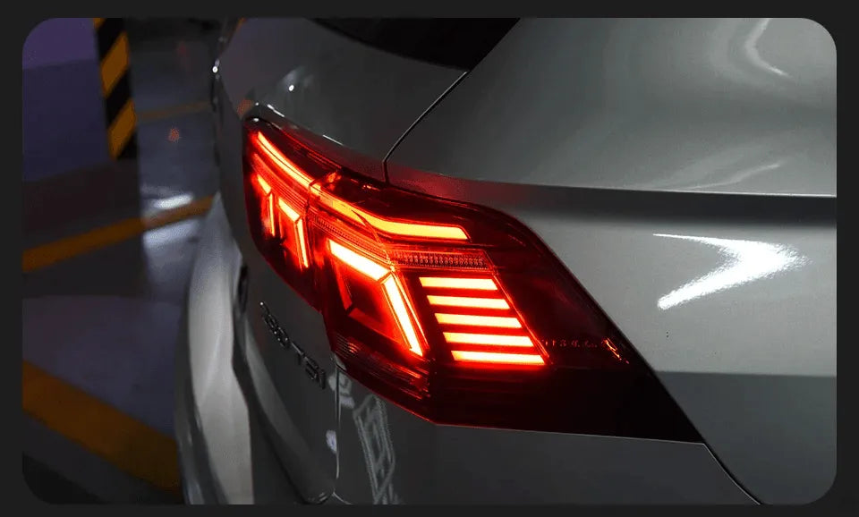 Lampy Tylne do VW Tiguan LED z DRL, Dynamicznym Sygnałem i Cofaniem (2017-2021) - Nowy Model - Multigenus