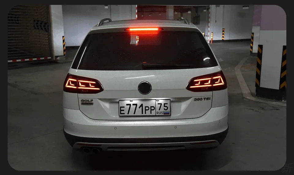 Lampy Tylne Golf 7 Variant LED z DRL (2013-2020) Golf 7.5 Sports Wagen Alltrack - Multigenus