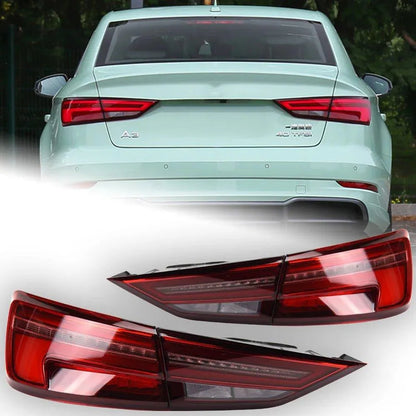 LED rear lamps for Audi A3 2013-2019 with daytime lighting