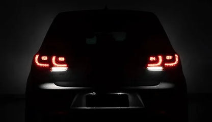 Lampy tylne VW Golf 6 Volkswagen 2009 - 2012 R20 LED DRL Sygnał dynamiczny - Multigenus