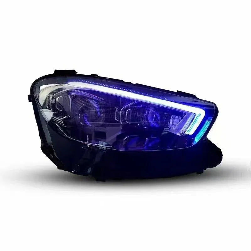 Lampy Przednie do Mercedes Benz W213 LED z Projektorową Soczewką, DRL (2016-2022) E200 E300 E260 E350 - Multigenus