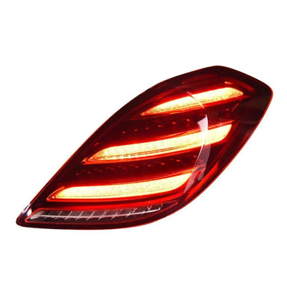 Lampy Tylne do Mercedes Benz W222 LED z Dynamicznym Sygnałem, DRL, Hamulcem i Cofaniem (2013-2018) S350 S400 S500 W223 - Multigenus