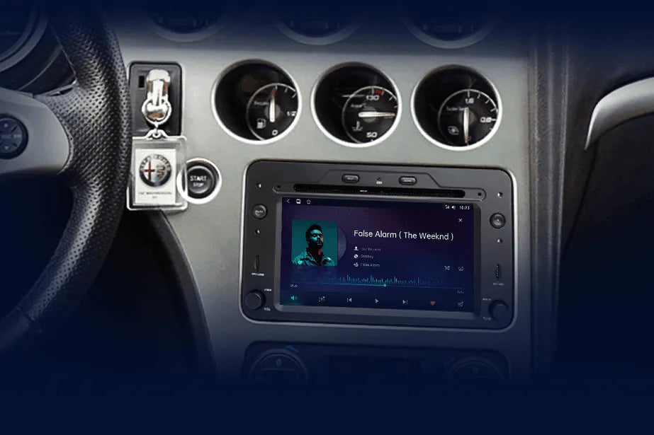 Radio nawigacja Alfa Romeo 159 Brera Spider Sportwagon Carplay Android Auto - Multigenus