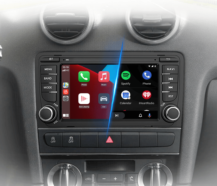 Android 11 Estéreo de coche para Audi A3 S3 RS3 con Apple Carplay  inalámbrico Android Auto 9 pulgadas pantalla táctil Radio coche Soporte  navegación