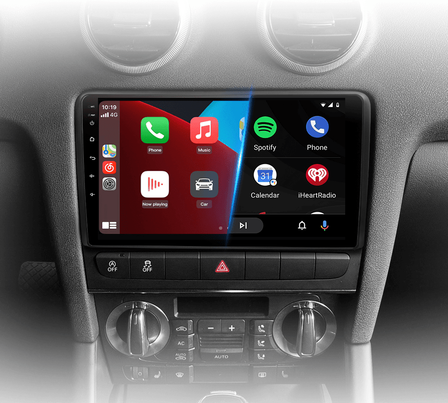Autoradio CarPlay Android 12.0 Audi A3 (2003-2013) ⇒ Player Top ®