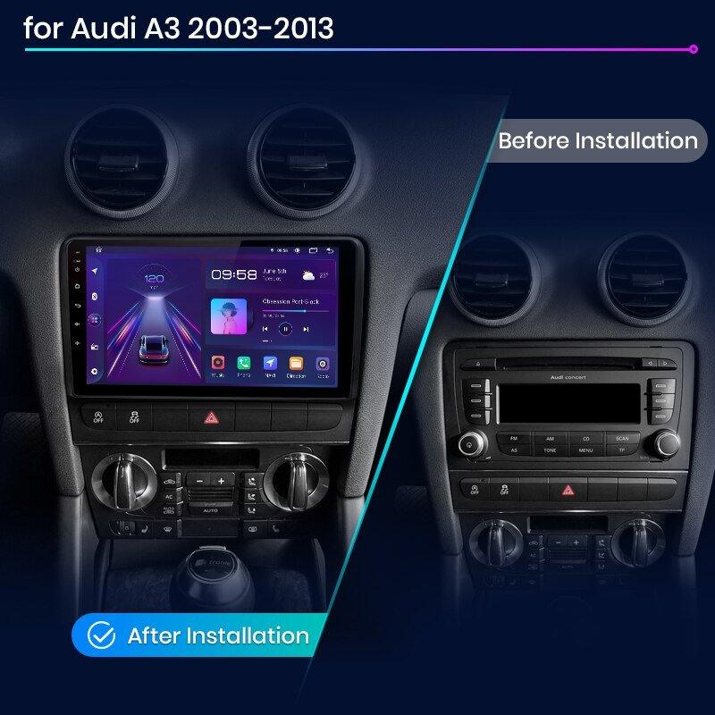 Audi A3 8P, autoradio, CarPlay, sensori park