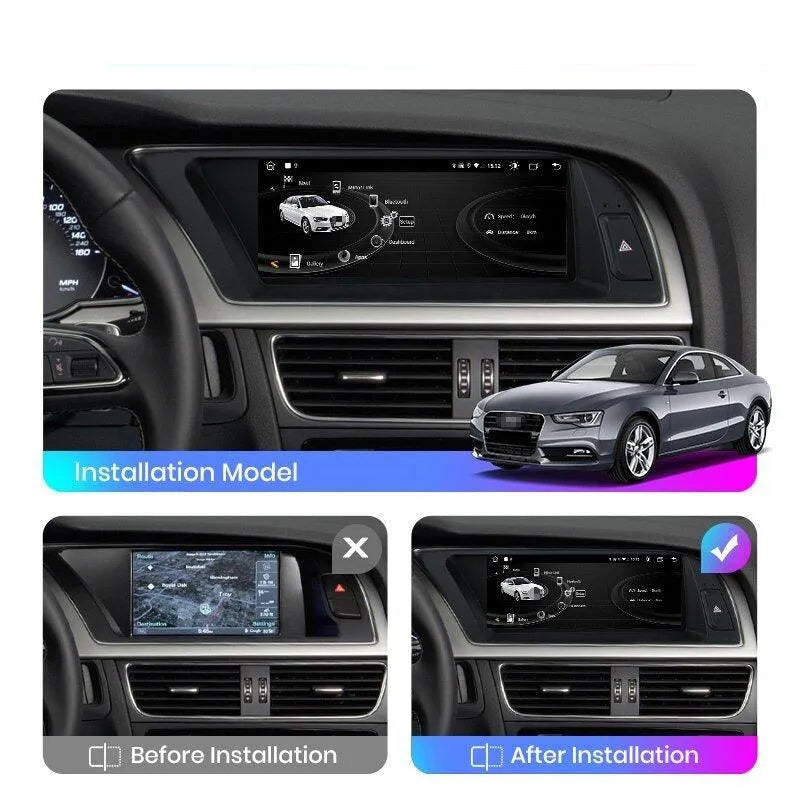 Radio nawigacja Audi A5 2009-2014 2015 2016 CarPlay 4G DSP Android Auto GPS - Multigenus