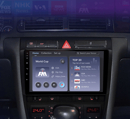 Radio nawigacja Audi A6 C5 1997- 2004 Carplay Android Auto - Multigenus