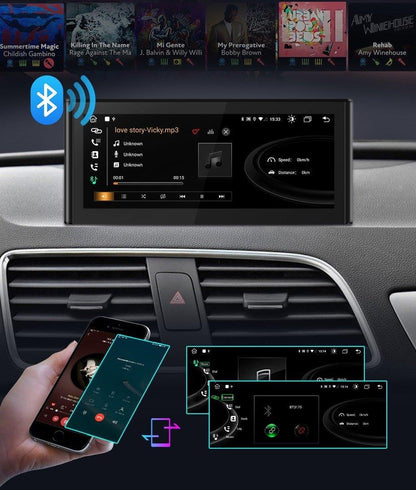 Radio nawigacja Audi Q3 2012-2018 4G 1920*720P CarPlay Android Auto - Multigenus