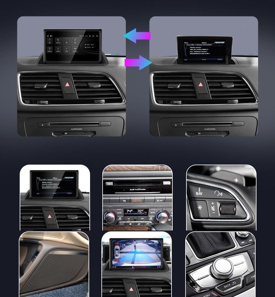 Radio nawigacja Audi Q3 2012-2018 DSP 1920*720P CarPlay Android Auto - Multigenus