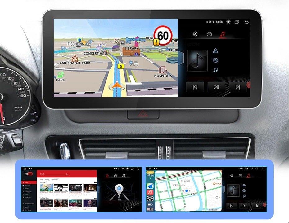 12.3 IPS Screen Android 10 Car Radio For Audi Q5 Q5L 2018 2019 2020  AutoRadio Multimedia Video DVD Player Navigation GPS 2 din-ZWNAV Official  Store