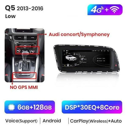 Radio nawigacja Audi Q5 2009-2016 CarPlay Android Auto - Multigenus