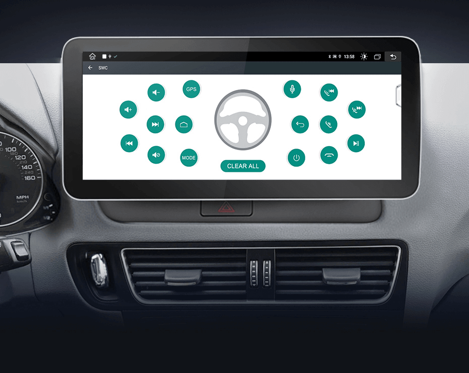 Audi Q5 2009-2017 GPS navigation radio 12.3 inches – Multigenus