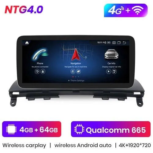 Radio nawigacja Mercedes C Klasa W204 S205 C204 2011 2012 2013-2018 CarPlay GPS - Multigenus