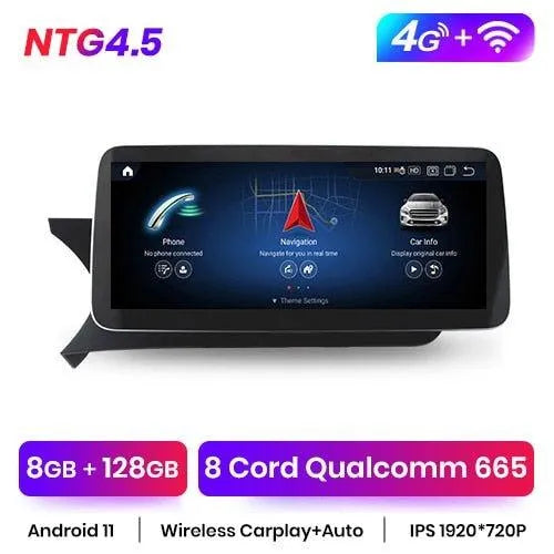 Radio nawigacja Mercedes C Klasa W204 S205 C204 2011 2012 2013-2018 CarPlay GPS - Multigenus