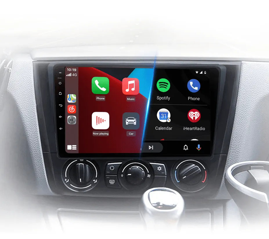 Radio nawigacja BMW 1 E88 E82 E81 E87 2004-2011 Android auto Carplay - Multigenus