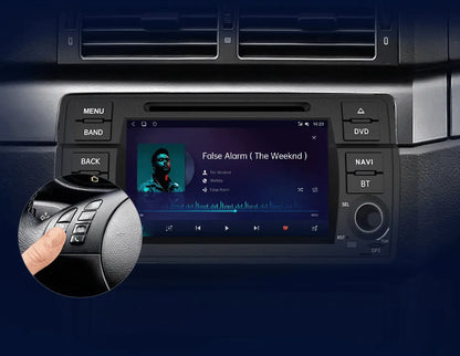 Radio nawigacja BMW 3 E46 M3 318/320/325/330/335 Carplay Android Auto - Multigenus