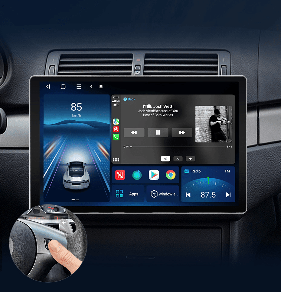 Radio Navegación BMW E46 M3 Android Auto Carplay – Multigenus