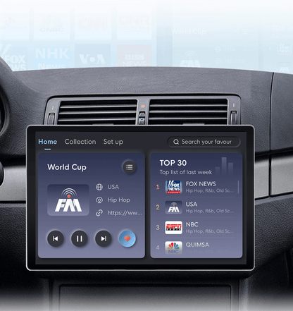 Radio nawigacja BMW 3 E46 M3 Carplay Android Auto - Multigenus