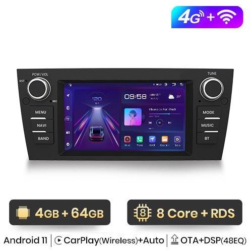 Radio nawigacja BMW 3 Serii E90 E91 E92 E93 Android Auto Carplay - Multigenus
