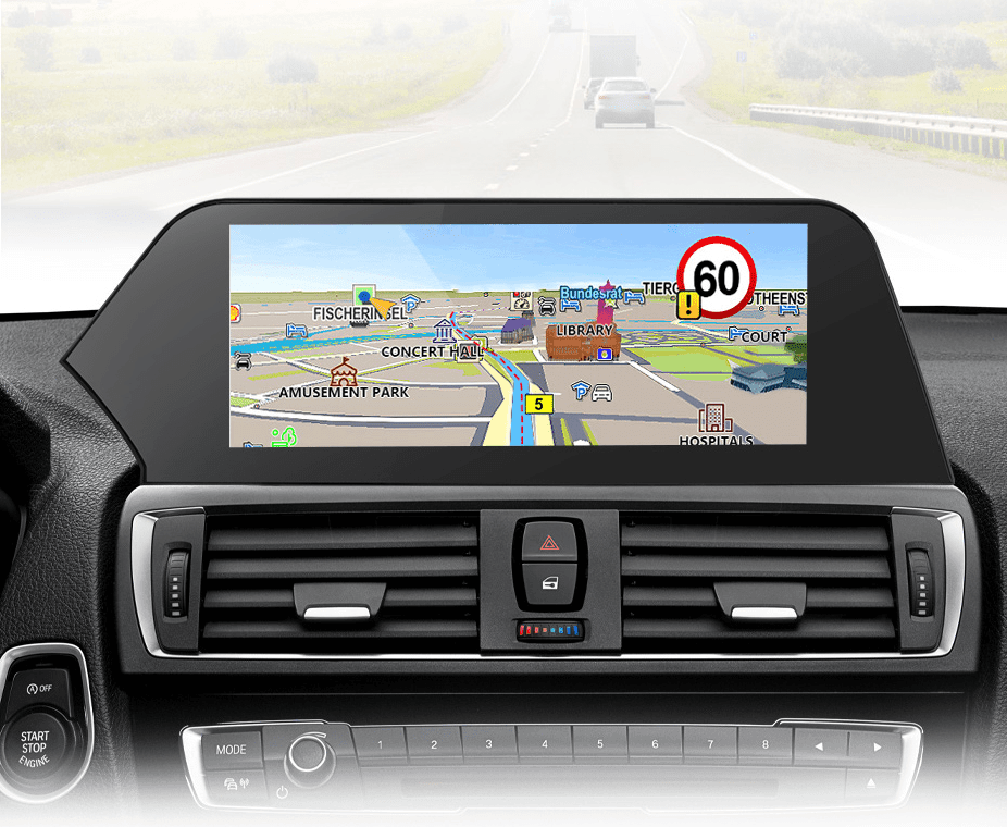 Radio nawigacja BMW 3/4 Serii F30 F31 F34 F32 F33 F36 CarPlay 1920*720 Android Auto - Multigenus