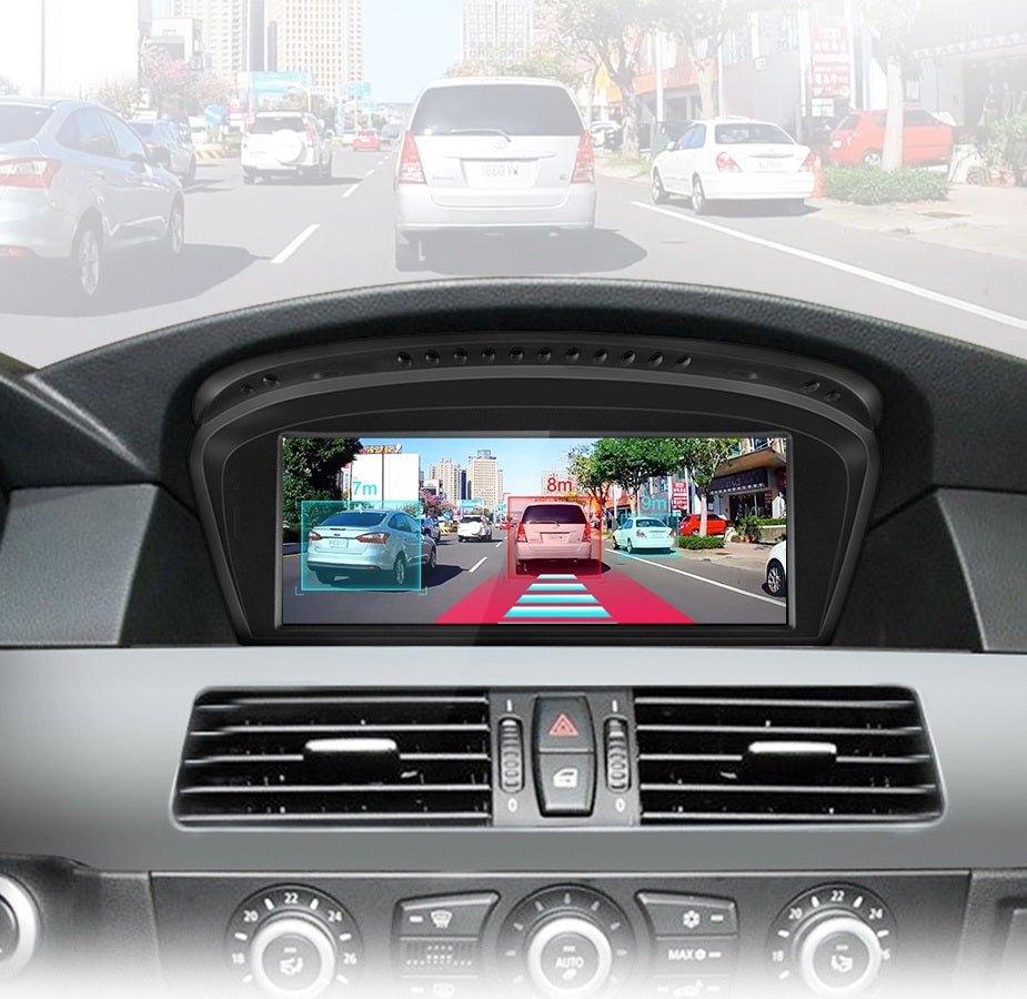 Autoradio full tactile GPS Bluetooth Android & Apple Carplay BMW Série 5  M5, E60, Série 6 E63, E64 ,Série 3 E90 + caméra de recul