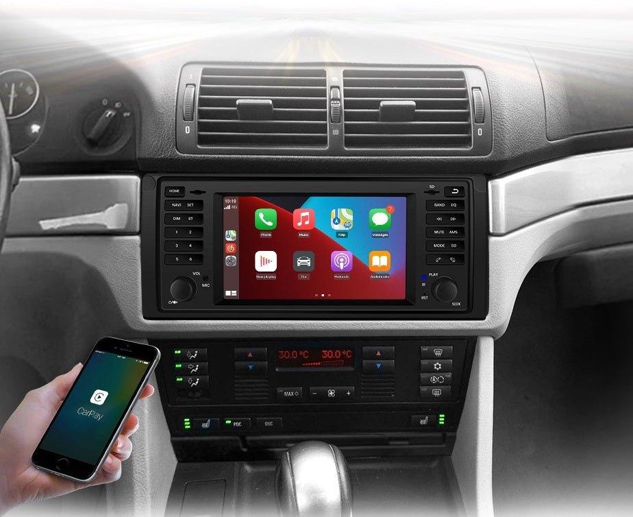Radio nawigacja BMW 5 Serii E39 X5 E53 od 1996-2003 Android Auto Carplay - Multigenus